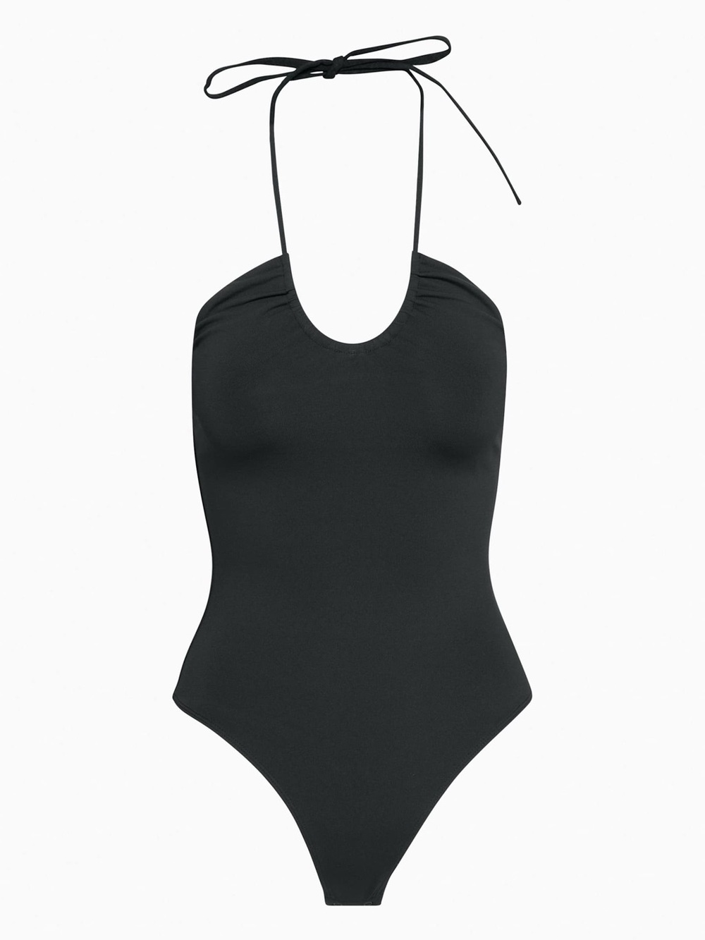 Babaton Contour Criss Cross Bodysuit Black Size 2XS